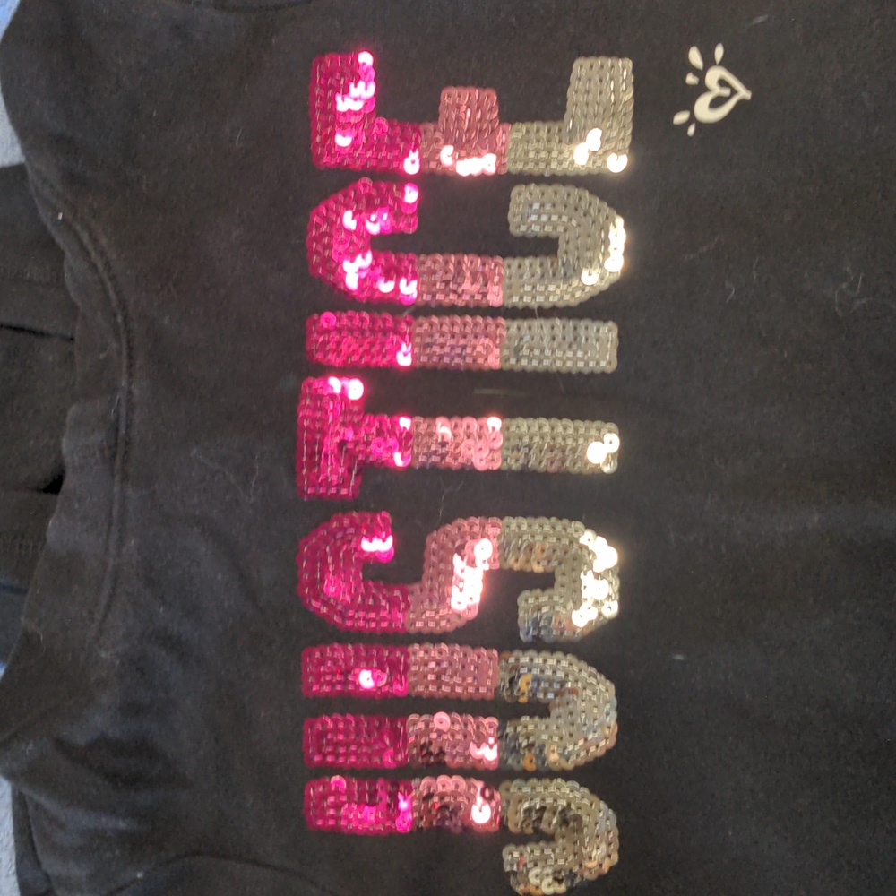 Sequin Justice hoodie